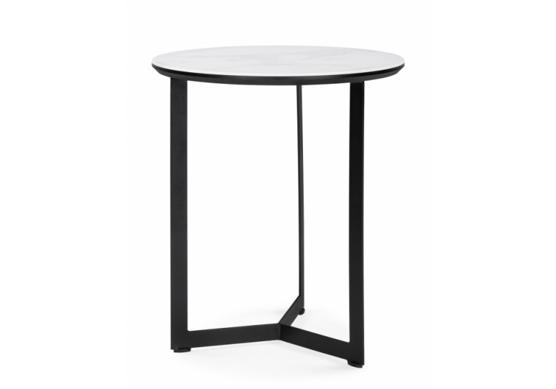 Журнальный стол Роб D-450 белый мрамор (45x50). 