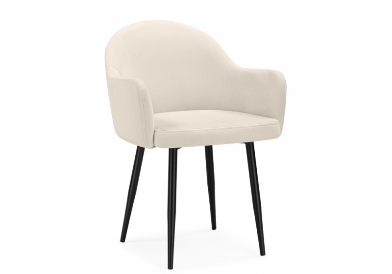 Стул на металлокаркасе Морено marseille 2 / черный (58x56x83). 