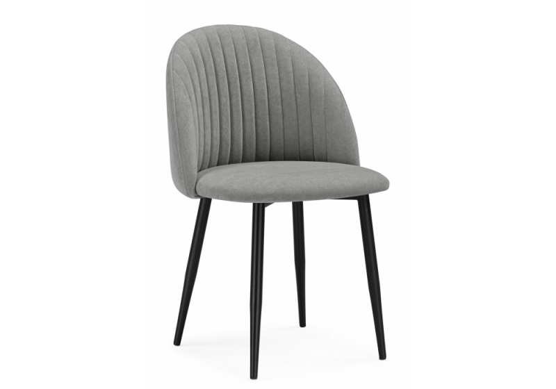 Стул на металлокаркасе Дарлин marseille 11 / черный (54x54x83). 